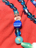 Blue Glass Smorgasbord Necklace