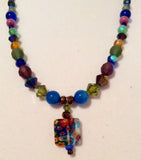 Miliflour Glass Necklace