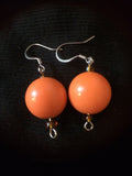 Stylish Orange Earrings