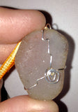 Antique Beach Glass Pendant