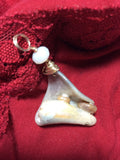 Conch Twirl with Sea Stones Pendant