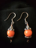 Stylish Orange Earrings
