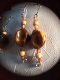 Vintage Acrylic Dangle Earrings