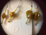 Vintage Acrylic Dangle Earrings