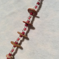 Pink Passion  Retro Handmade Necklace