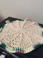 Round Crocheted Pot Holder