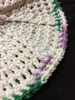Round Crocheted Pot Holder
