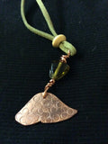 Copper Handmade Peace Pendant