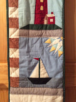 Seashore Hand Quilted Tapestry