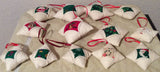Quilted Christmas Ornaments - Handmade