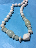 Marble and Glass Necklace