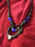 Hematite Heart Necklace