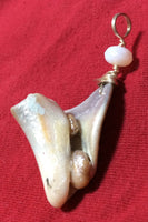 Conch Twirl with Sea Stones Pendant