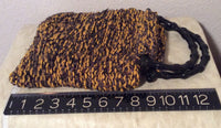 Goldenrod Variegated Knitted Purse