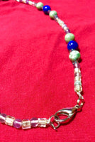 Blue and Green Stone Necklace