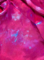 Cranberry Hand Dyed Silk Scarf