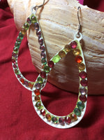 Colorful Rhinestones Earrings