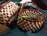 Glass Bead Napkin Rings