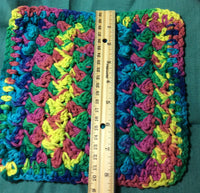 Color Blast Crocheted Pot Holder