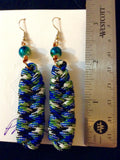 Feather Paracord Earrings