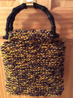 Goldenrod Variegated Knitted Purse