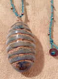 Unique 'Clam' Shell Necklace