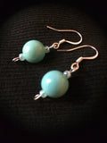 Blue Dangle Earrings